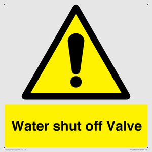 Water shut off Valve